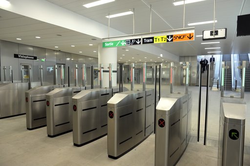 Appareils SlimLINE pour le contrôle d’accès dans le métro de Marseille